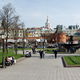 Вид от Театральной площади на фонтан Витали